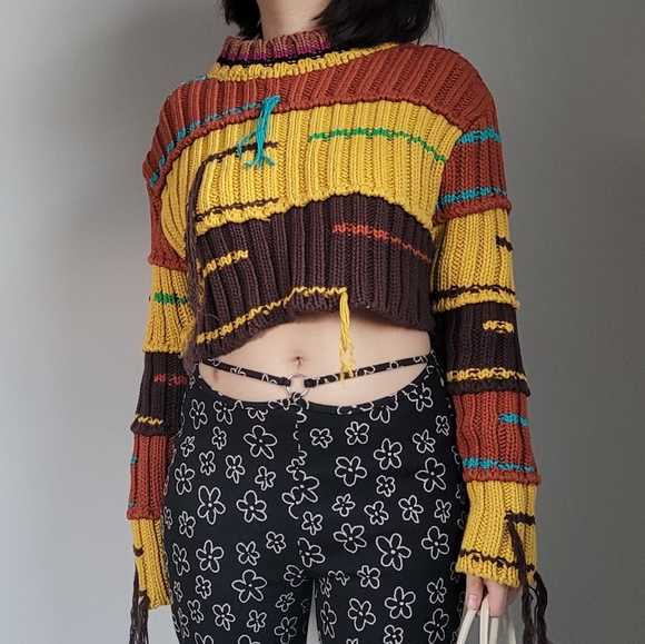 Zara multicolor sweater - Picture 3 of 3